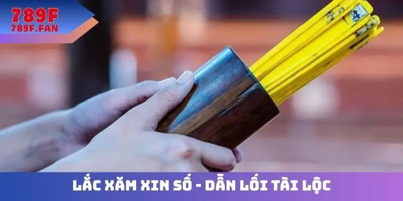 Lắc xăm xin số